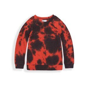 EPIC THREADS Big Boys All Over Print Fleece Pullover Red Size S MSRP $45